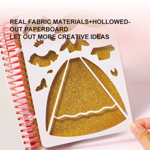 mideer 多功能時尚造型手冊-公主的舞會