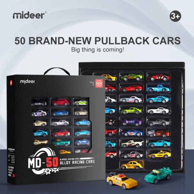 mideer 合金賽車套組(30台)