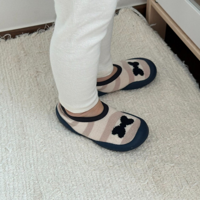 Ggomoosin 學步襪鞋 - 小小蝴蝶結 (短版)