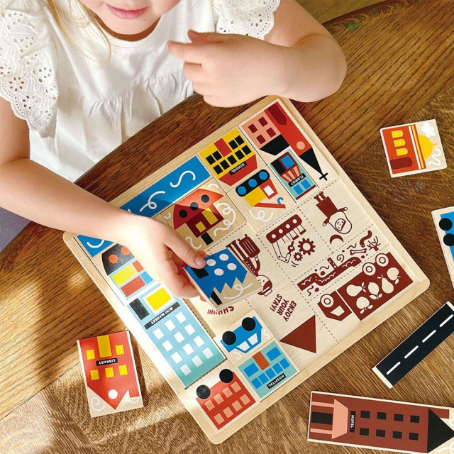 Mentari 小小職人認知拼圖組