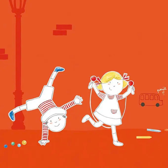 Moulin Roty 磁鐵遊戲書-觀察道路