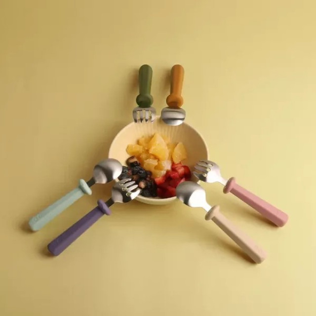 Meroware NANA好好拿不銹鋼學習餐具組