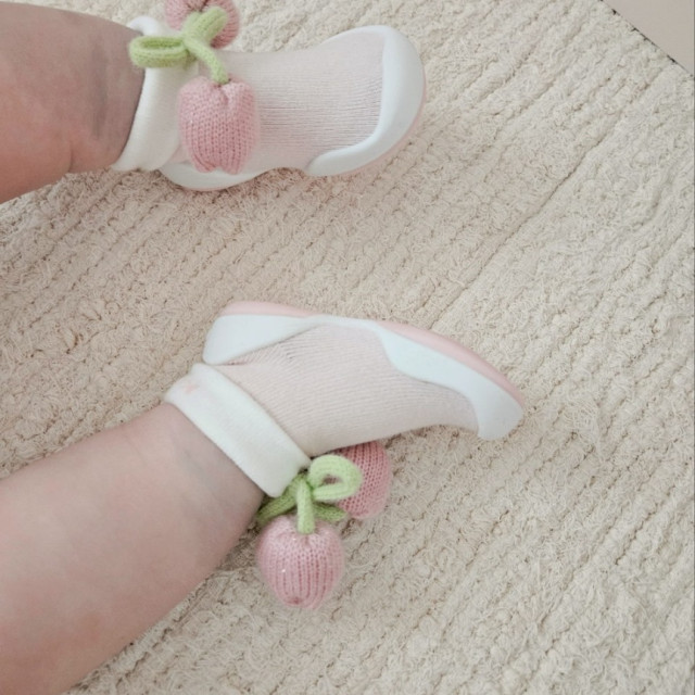 Ggomoosin 學步襪鞋 - 粉嫩鬱金香