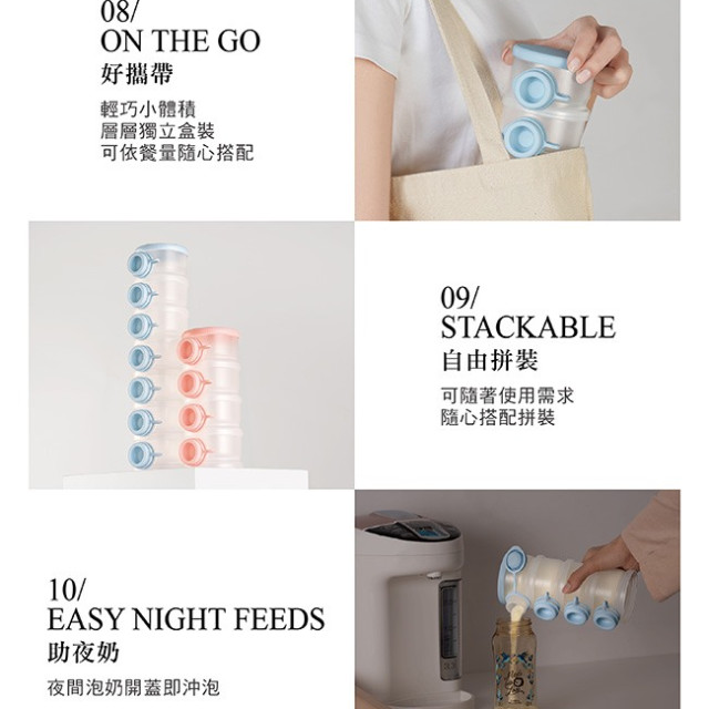 小獅王辛巴 溜滑梯專利衛生奶粉盒