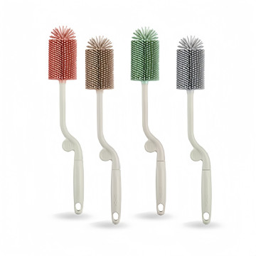 小獅王辛巴 超柔無垢白金矽膠旋轉奶瓶刷