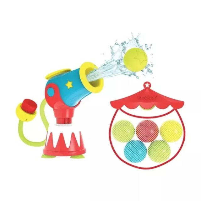 Yookidoo 以色列洗澡/戲水玩具-馬戲團大炮