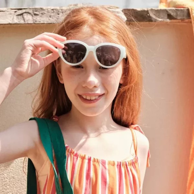 KiGO Vintage 抗UV輕量偏光兒童太陽眼鏡(6-12Y)