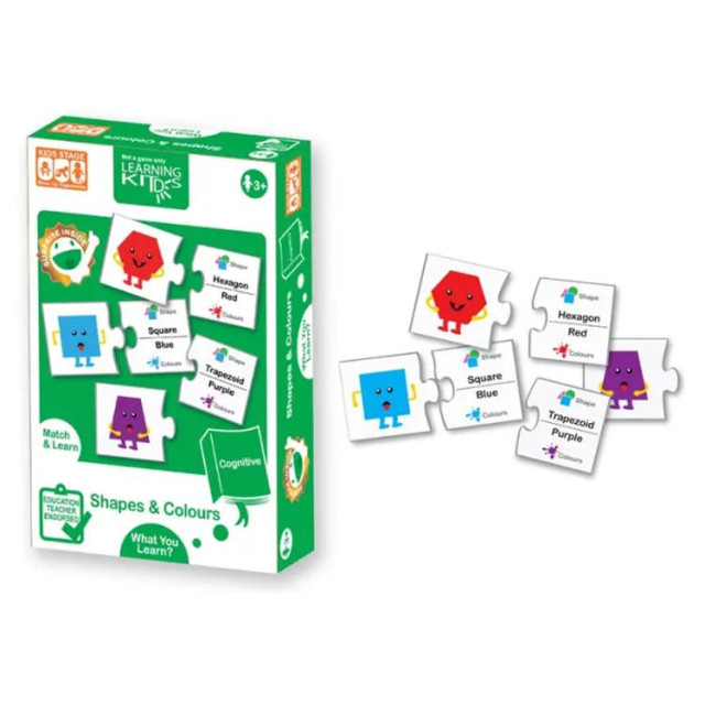 LEARNING KITDS 感官認知系列-顏色形狀認知遊戲
