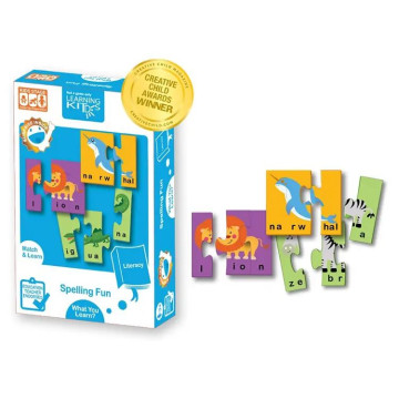 LEARNING KITDS 文字學習系列-英文學習認知遊戲