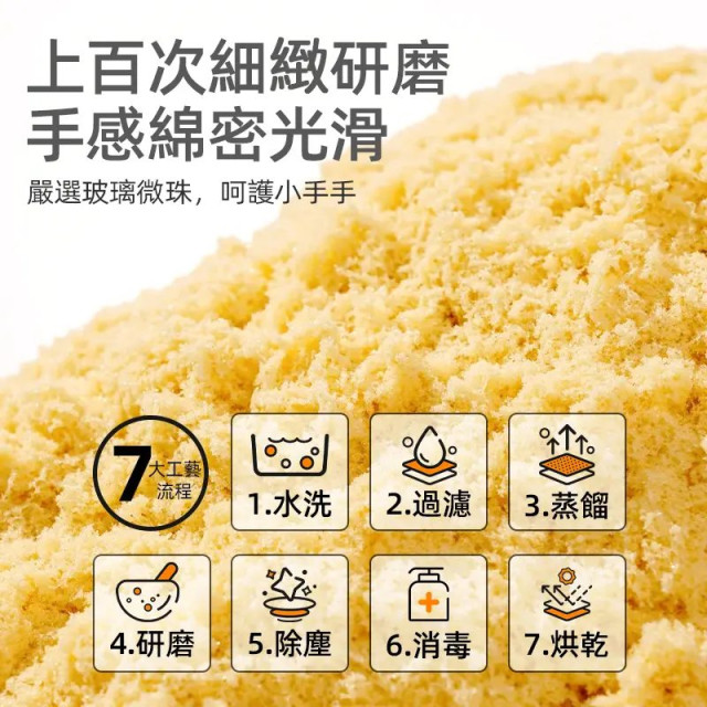 mideer 防水百變沙系列-1公斤補充包