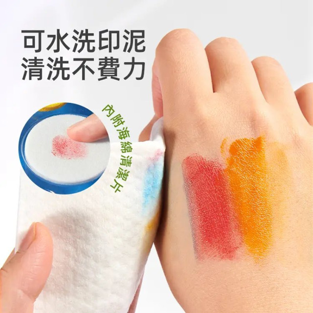 mideer 兒童手指顏料繪畫本-城市冒險(高階)