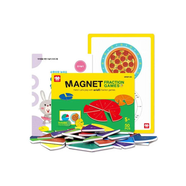 Ariati 磁性遊戲書 分數餅