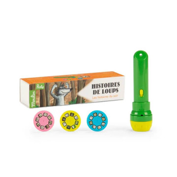 Moulin Roty 故事手電筒-狼的冒險