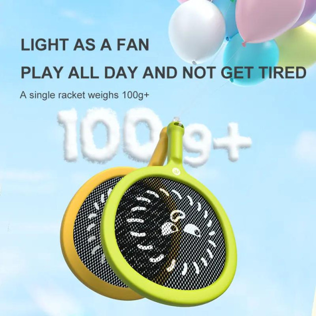 mideer 兒童入門安全球拍