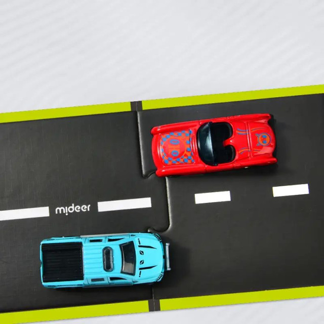 mideer 雙面場景軌道拼圖(38PCS)