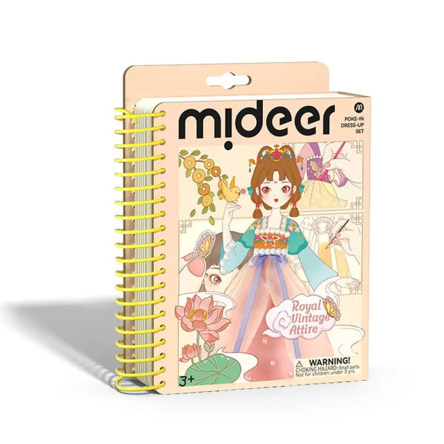 mideer 多功能時尚造型手冊-宮廷羽衣