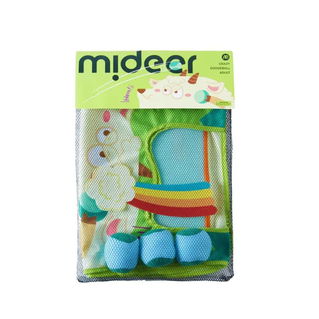 mideer 瘋狂躲避球魔鬼氈罩衫遊戲組-小綿羊(130-170cm)