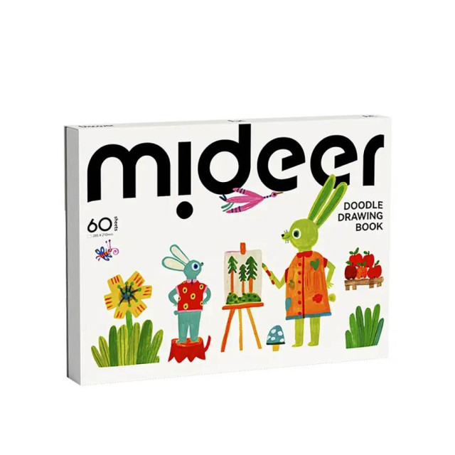 mideer 繪畫塗鴉冊-兔子畫家