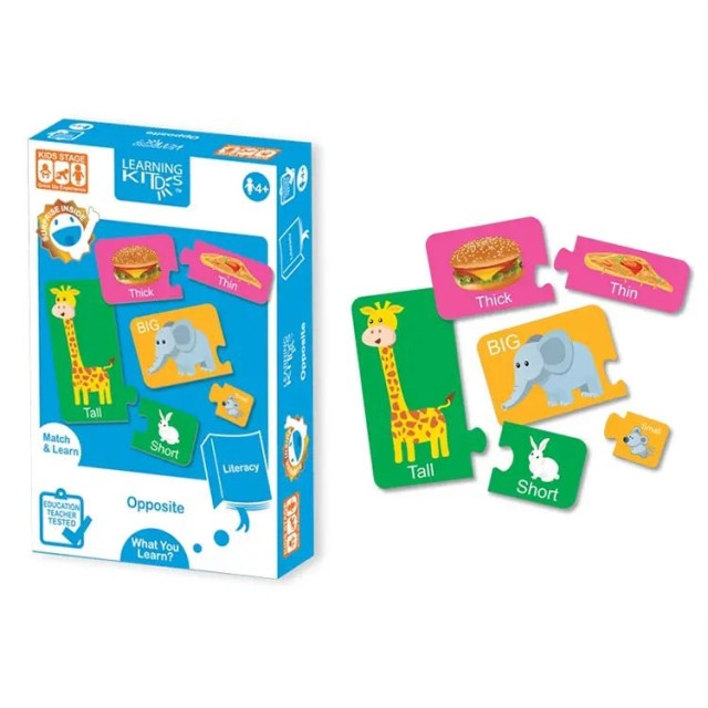 LEARNING KITDS 文字學習系列-相對比較遊戲
