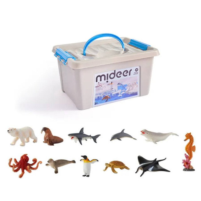 mideer 擬真動物套組-海底世界(11pcs)