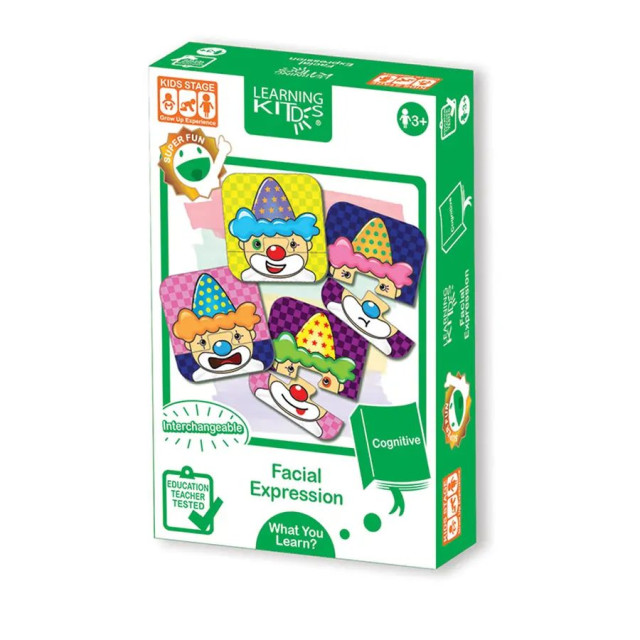 LEARNING KITDS 感官認知系列-表情認知遊戲