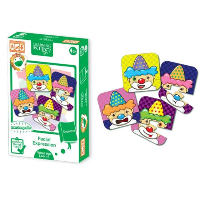 LEARNING KITDS 感官認知系列-表情認知遊戲
