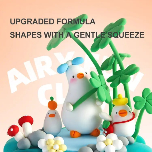 mideer 桶裝無毒輕黏土(48色)