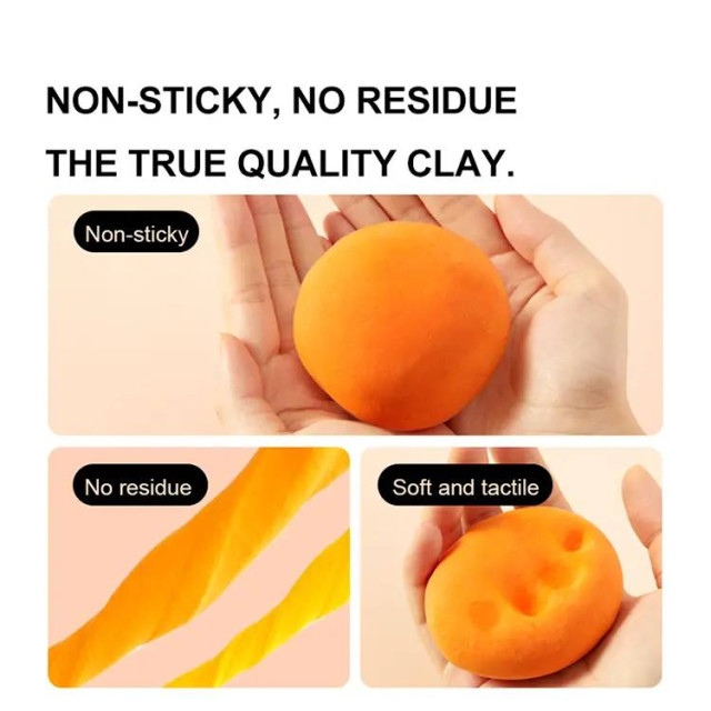 mideer 桶裝無毒輕黏土(48色)