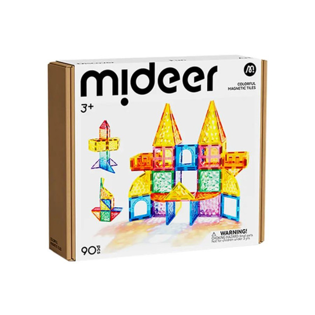 mideer 多彩透光磁力片(90片)