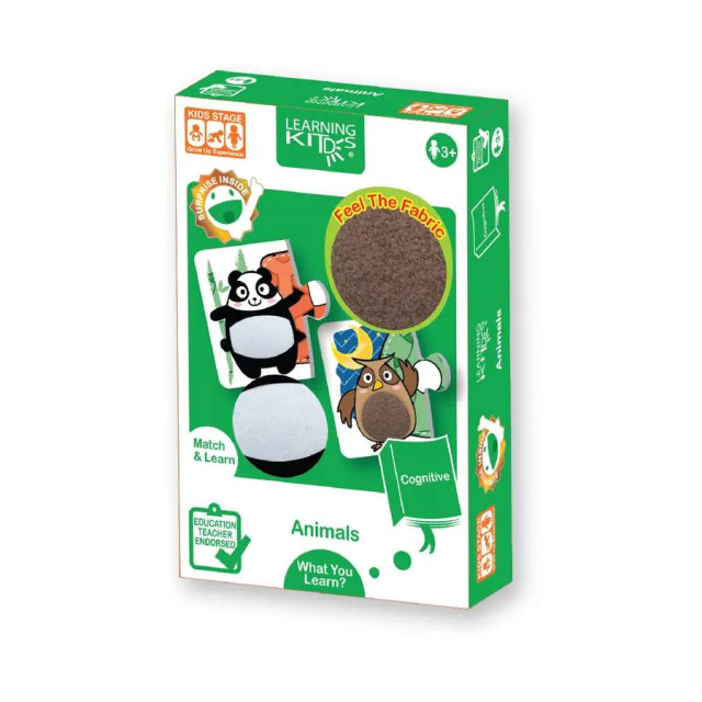 LEARNING KITDS 感官認知系列-森林動物感官認知遊戲