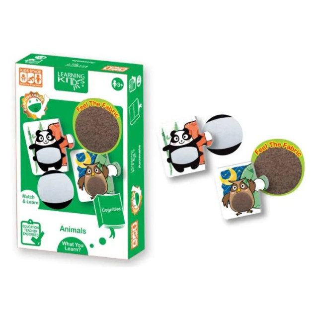 LEARNING KITDS 感官認知系列-森林動物感官認知遊戲