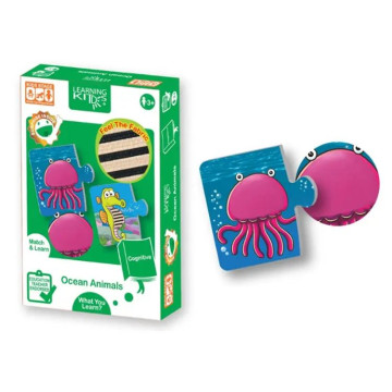 LEARNING KITDS 感官認知系列-海洋動物感官認知遊戲