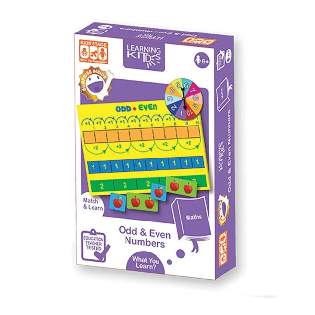 LEARNING KITDS 數學系列-單雙數認知遊戲
