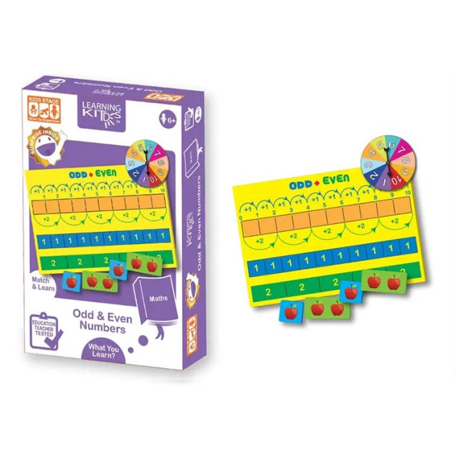 LEARNING KITDS 數學系列-單雙數認知遊戲