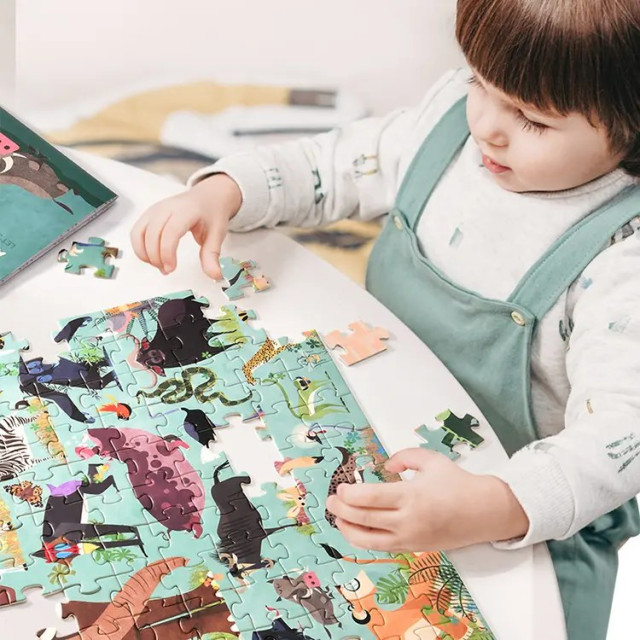 mideer 學習拼圖-海洋生物(126pcs)