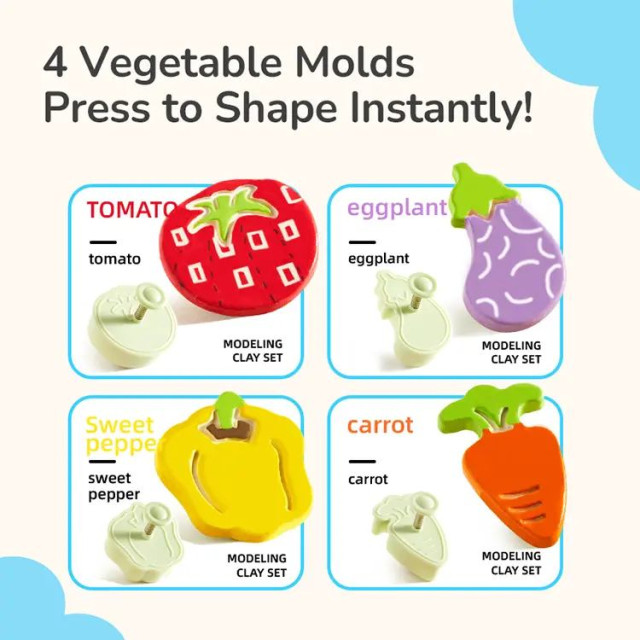 mideer 彩繪石塑黏土DIY套組(10色)