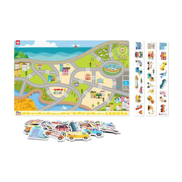 Ariati 場景磁性壁貼 交通大隊