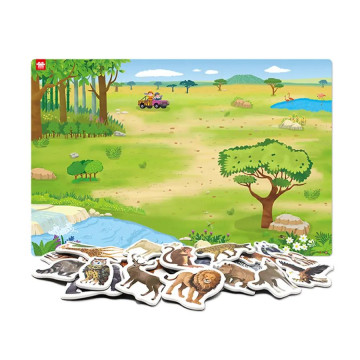 Ariati 場景磁性壁貼 草原動物