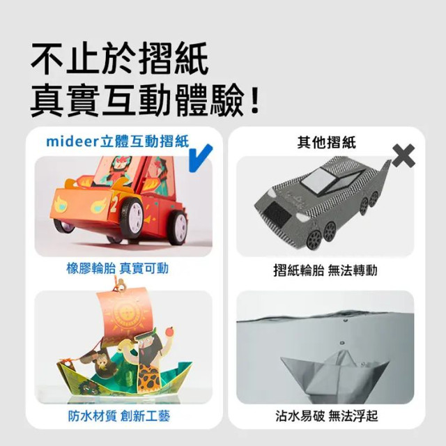 mideer 摺紙藝術DIY遊戲組-飛行日記