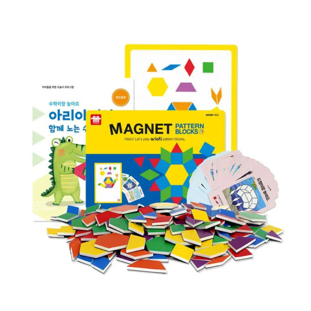 Ariati 磁性遊戲書 幾何拼貼