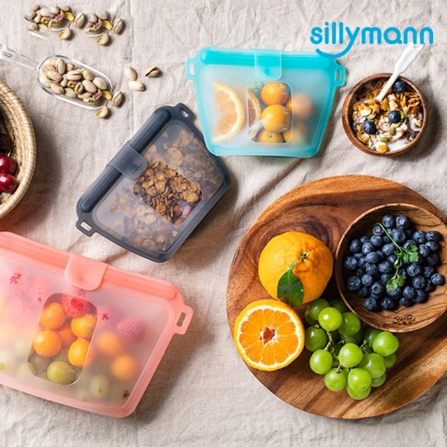 韓國sillymann 100%鉑金矽膠密封袋-700ml