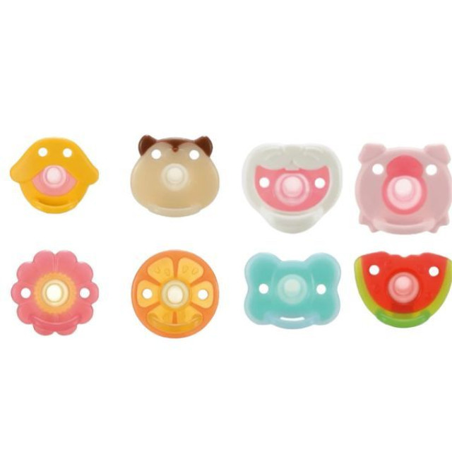 Richell 利其爾 矽膠安撫奶嘴(0-3M/3M+)