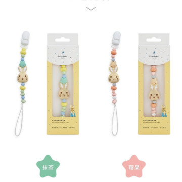 比得兔 矽膠奶嘴夾鍊 (新版)