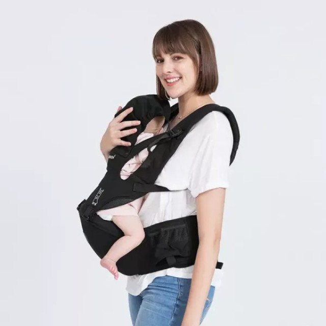 MOOIMOM 沐伊孕哺 輕盈簡約款坐墊式腰凳揹帶