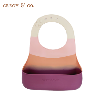 Grech&Co. 矽膠立體圍兜 (多色可選)