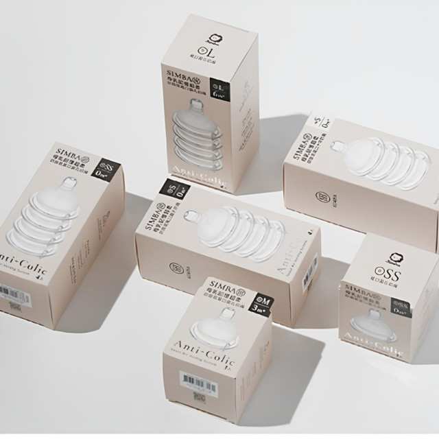 小獅王辛巴 超柔防脹氣寬口奶嘴 4入