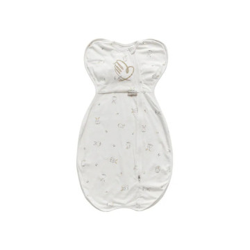 Elava 韓國 嬰兒全包覆安撫包巾(附舒眠墊) 棉柔款 兔子迷宮