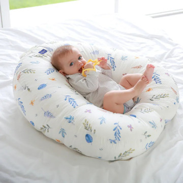 Elava 韓國 多功能甜甜圈互動枕 枕芯+ (雙面沁涼感枕套+彩盒)