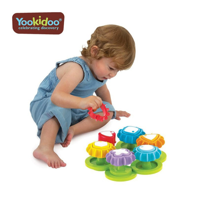 Yookidoo 以色列 探索系列-多元形狀配對齒輪