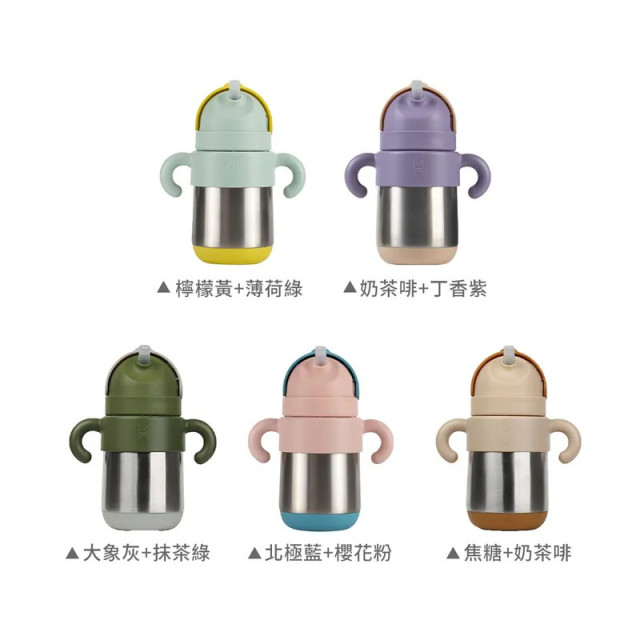 Meroware MATT不銹鋼保溫吸管杯270ml